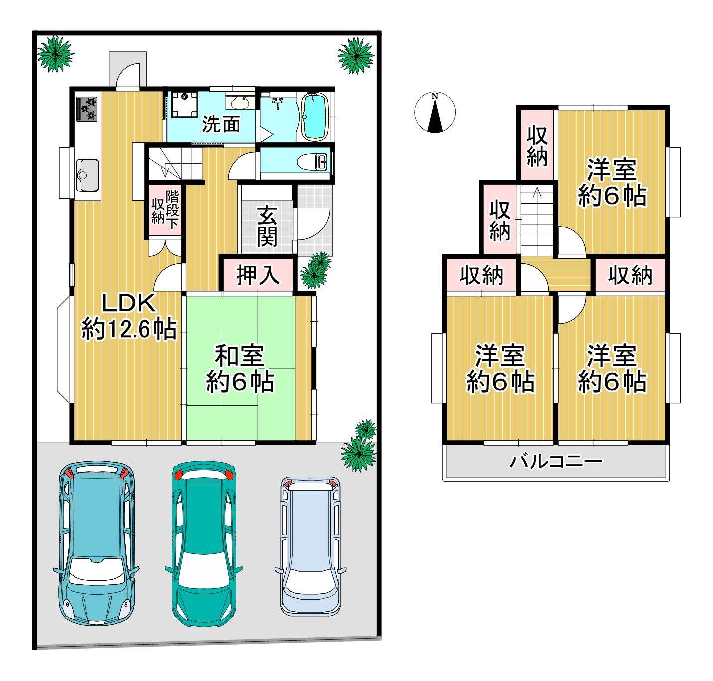 物件画像：【売出し物件】西長戸町　2,580万円