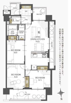 物件画像：【ﾚｼﾞﾃﾞﾝｼｬﾙ】サーパス市駅前　904号室