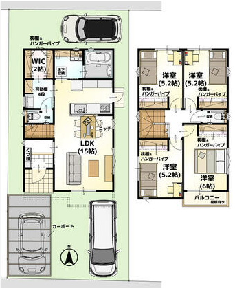 物件画像：【幹建設】LAVIE土居田2601B　3,250万円